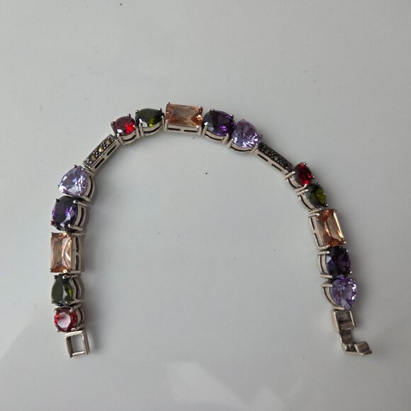 Multi Stone Bracelet - Picture 1 of 9